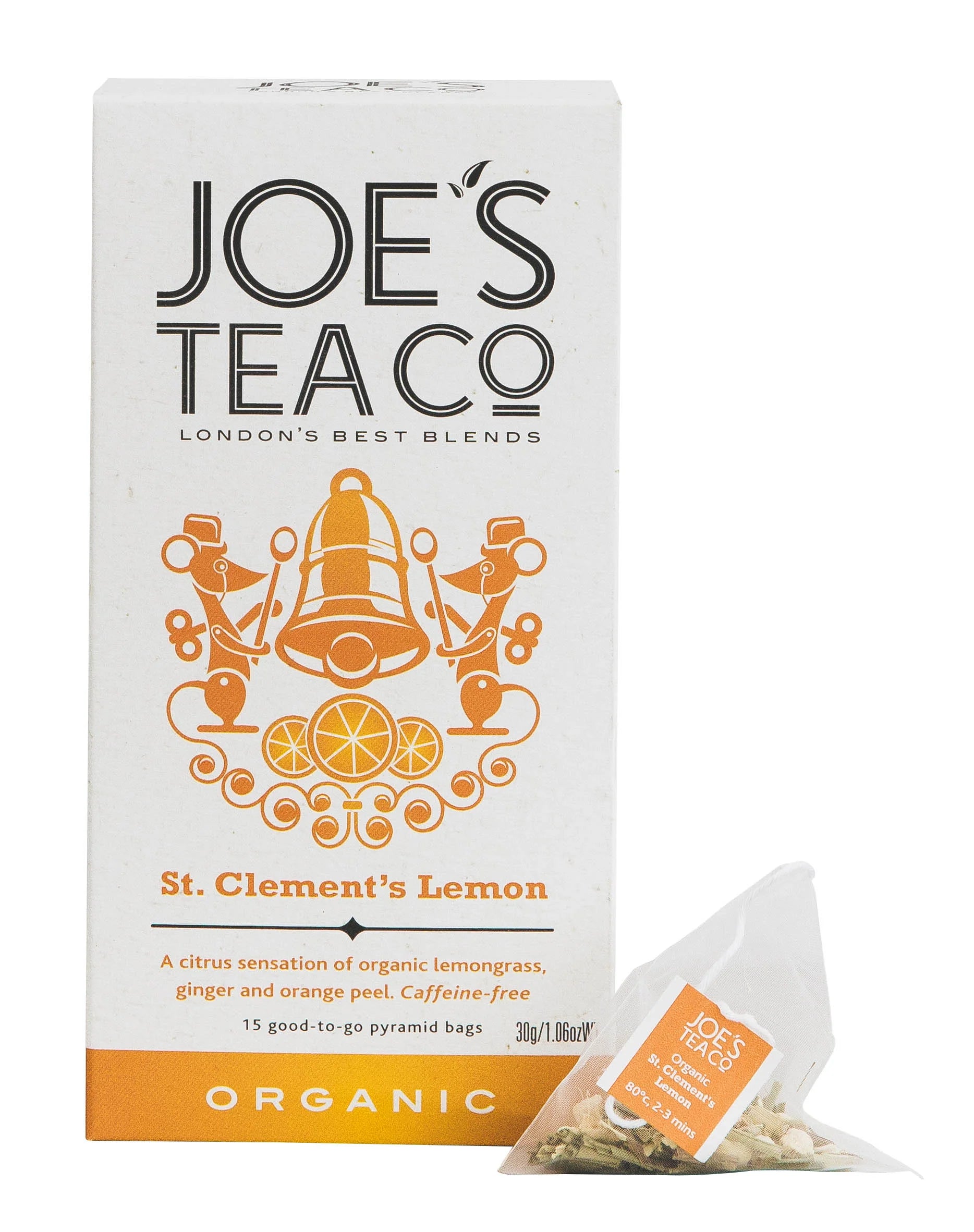 St. Clement's Lemon - Joes Tea Company - 15 Bags
