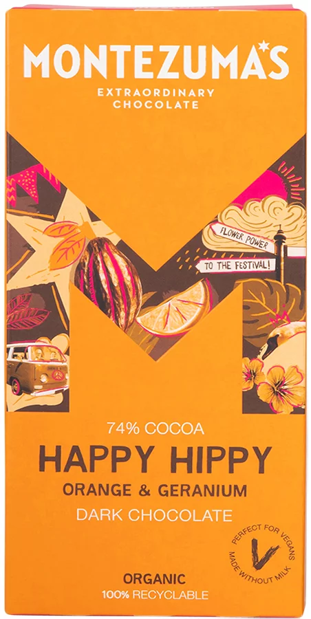 Happy Hippy Orange & Geranium