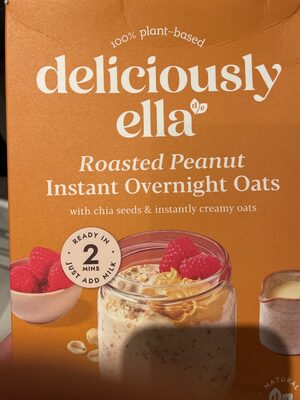 Instant Overnight Oats Peanut
