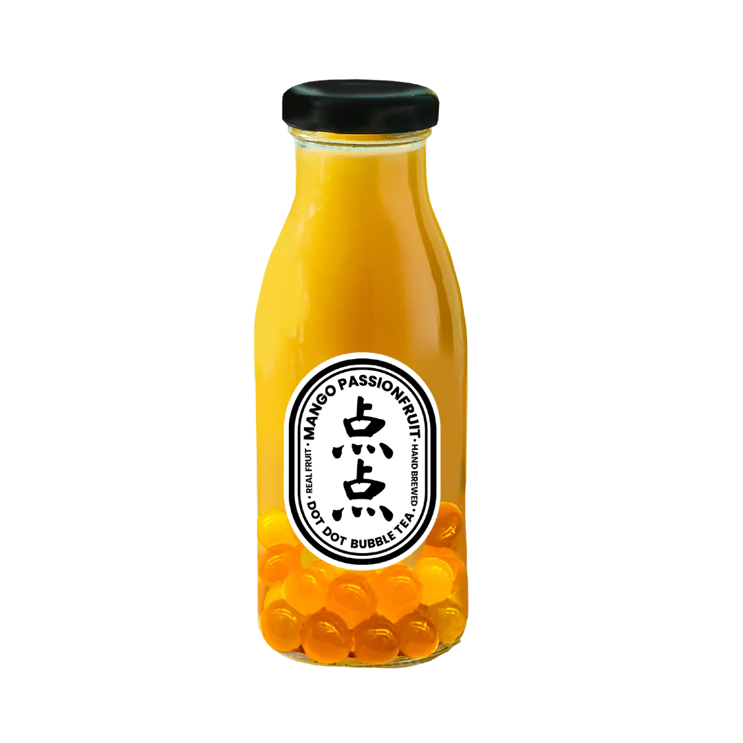 Mango Passionfruit Bubble Tea