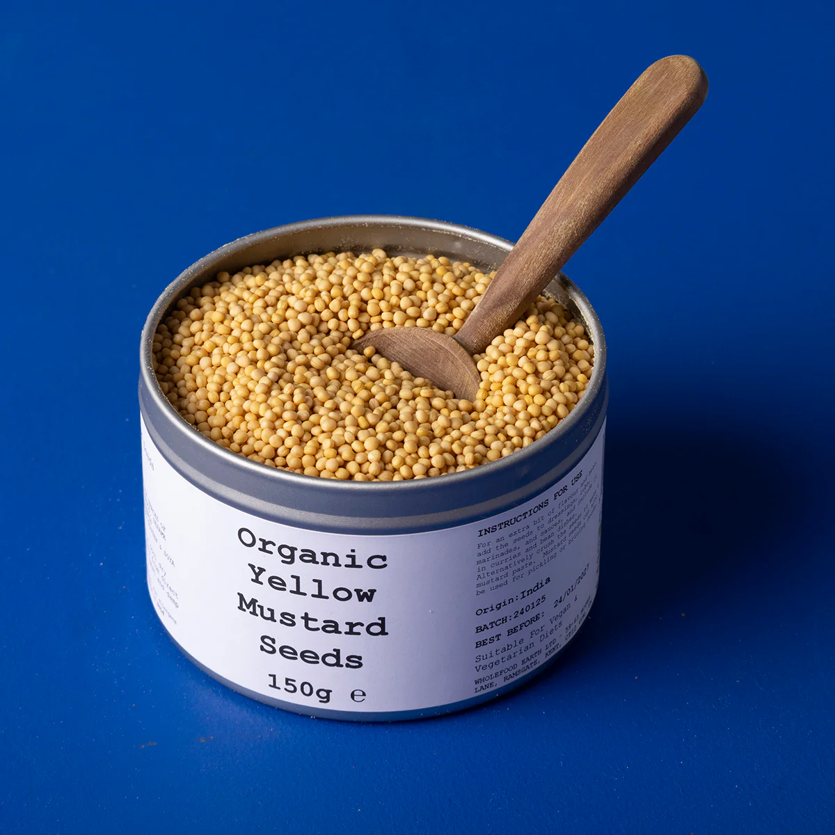 Organic Yellow Mustard Seeds - Wild Elephant