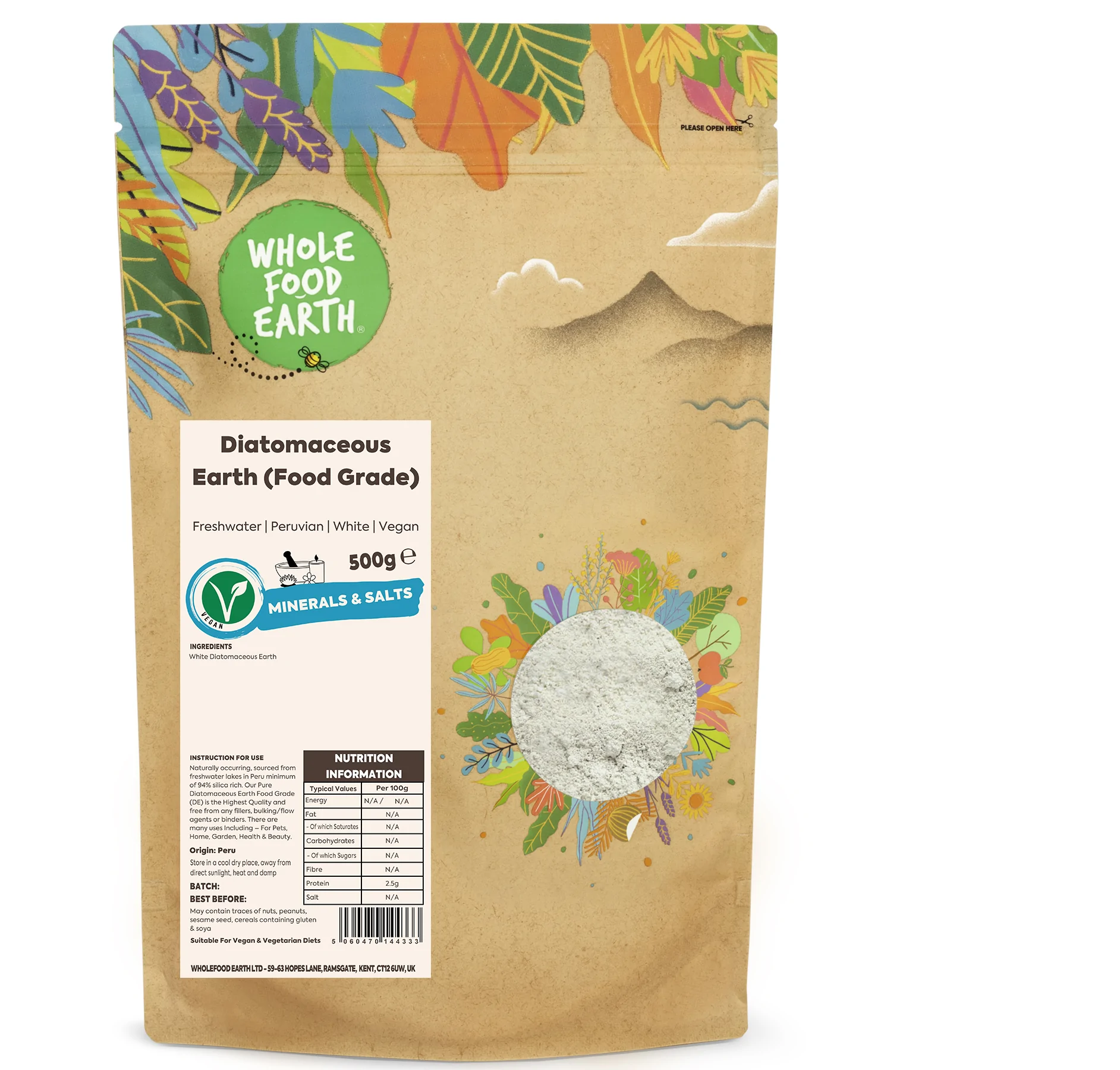Diatomaceous Earth (Food Grade)