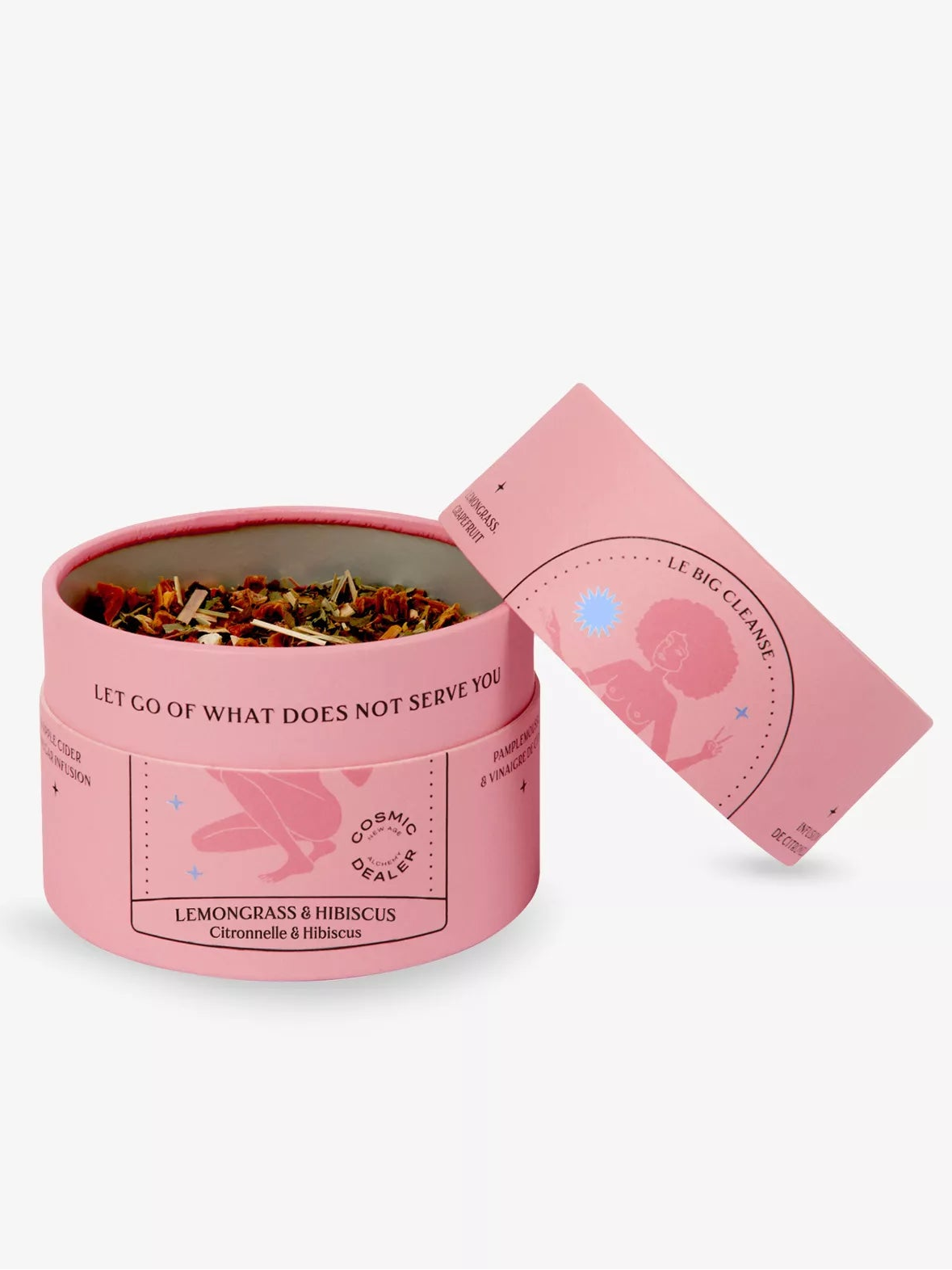 Herbal Lemongrass Hibiscus Tea - Cosmic Dealer - 80g