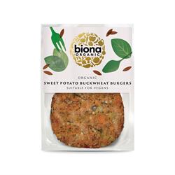 Org Sweet Potato Burgers