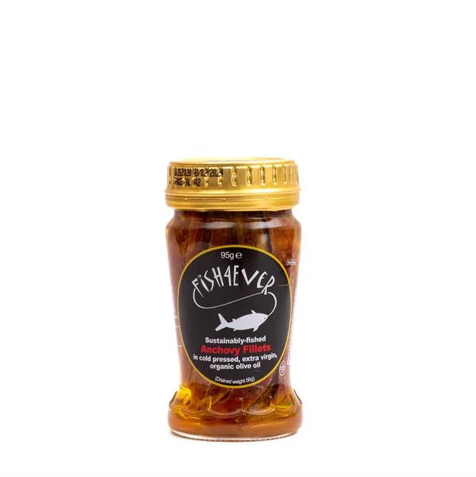 Anchovies in Organic Olive Oil - Fish4Ever