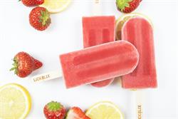 Strawberry& Lemonade Ice Lolly