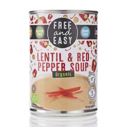 Organic Lentil Red Pepper Soup