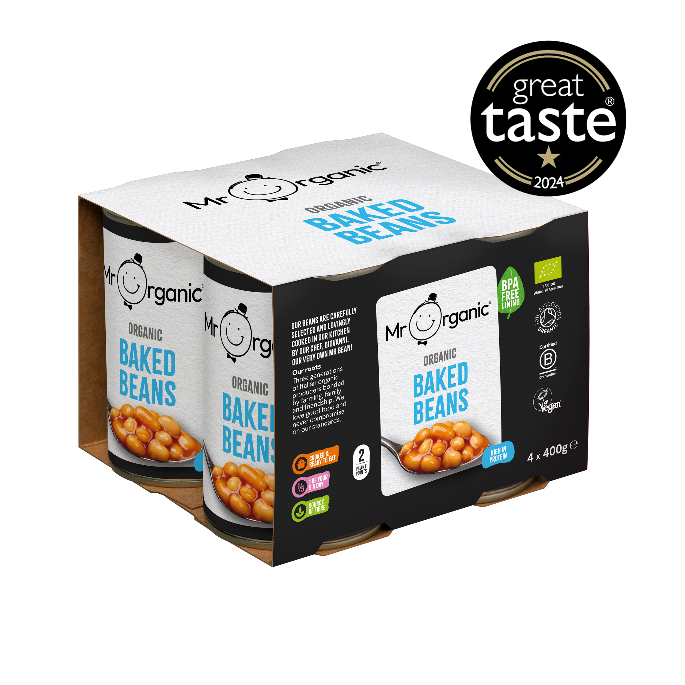 Mr Organic Baked Beans 