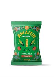 Corn Rolls Tomato - Organic -100g Bag