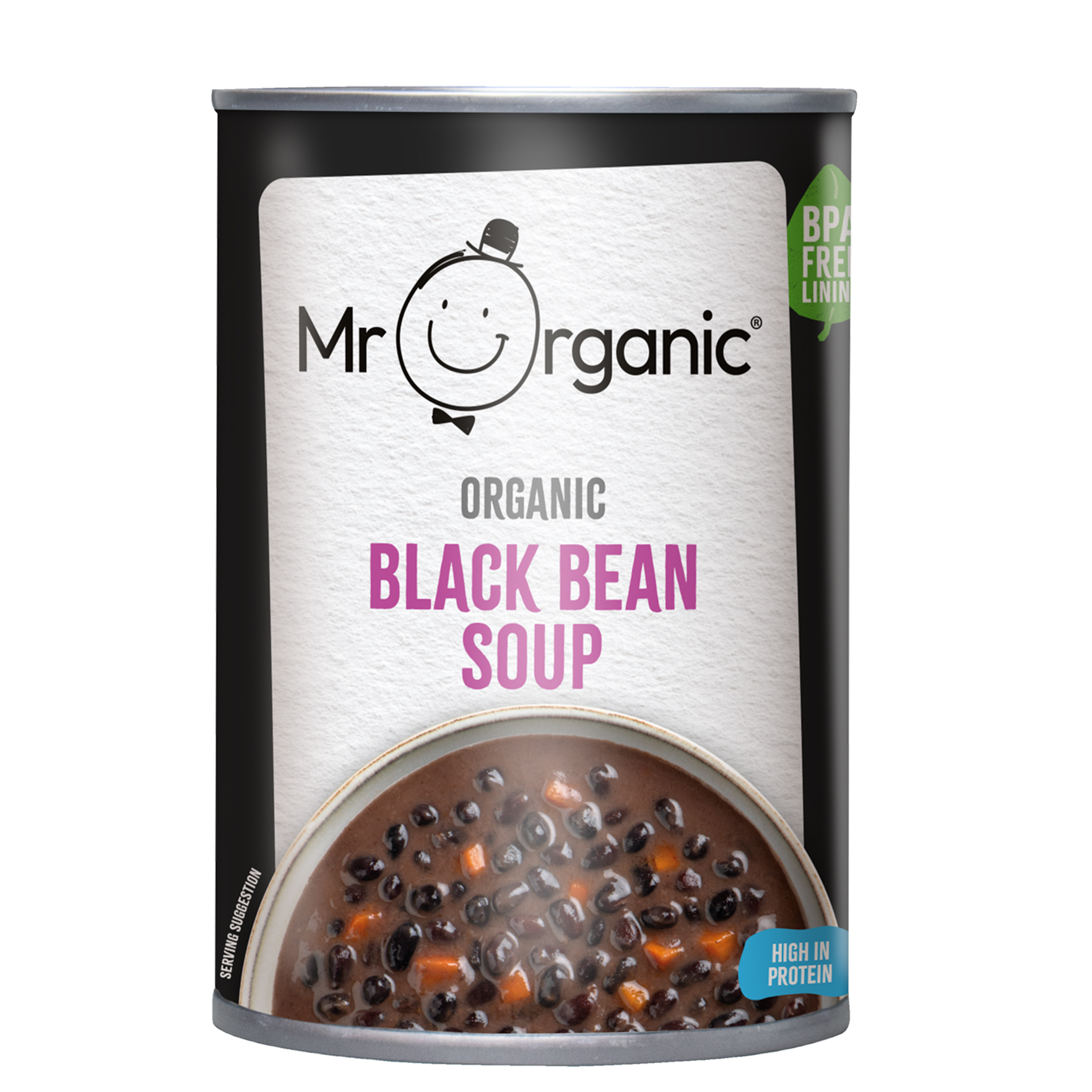 Mr Organic Black Bean & Vegetable Soup