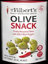 Chilli and Black Pepper Olives