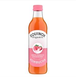 Peach & Strawberry Kombucha