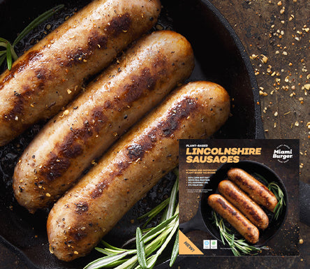 Lincolnshire Sausages (24 Bags of 6x40g): 144 Sausages