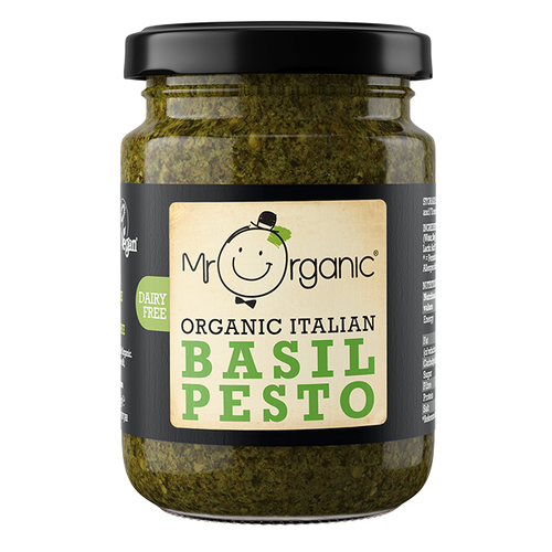 Organic Italian Basil Pesto - 130g - Mr Organic