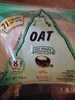 Mountain Bread Oat Wraps