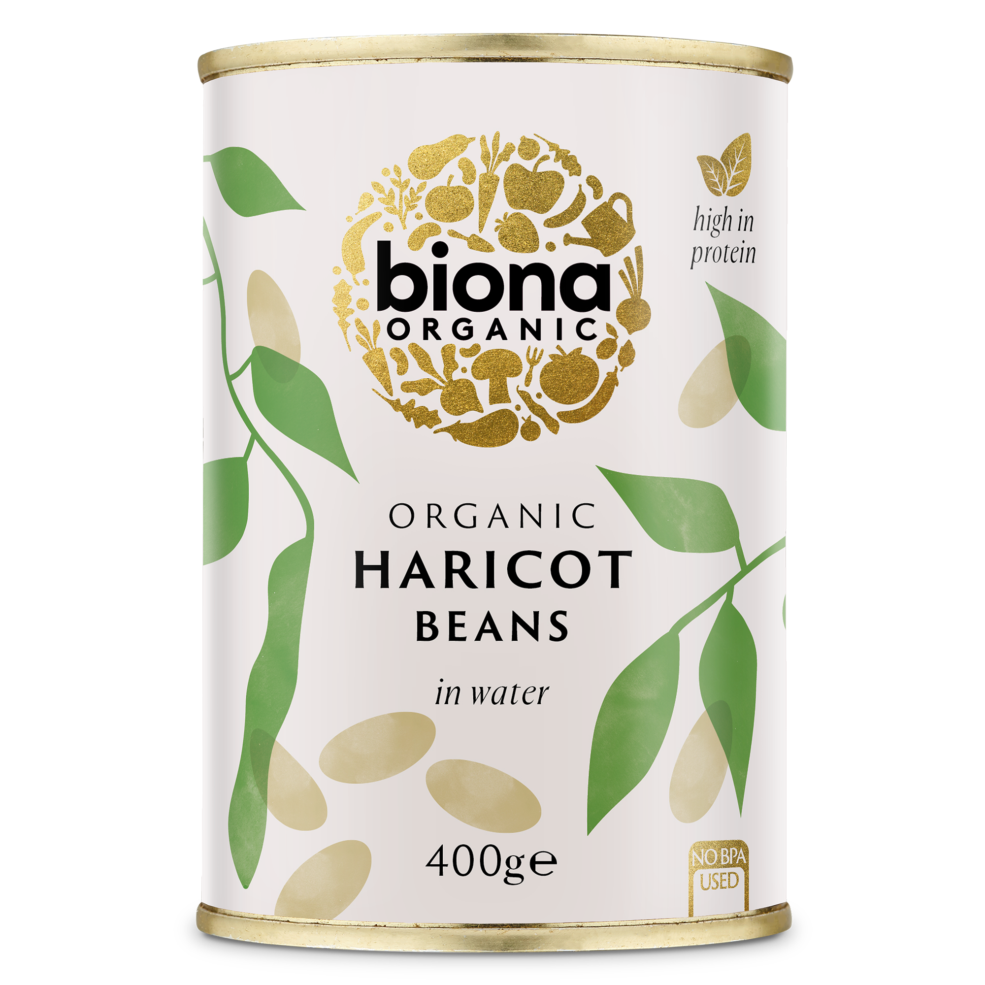 Organic Haricot Beans - 400g - Biona
