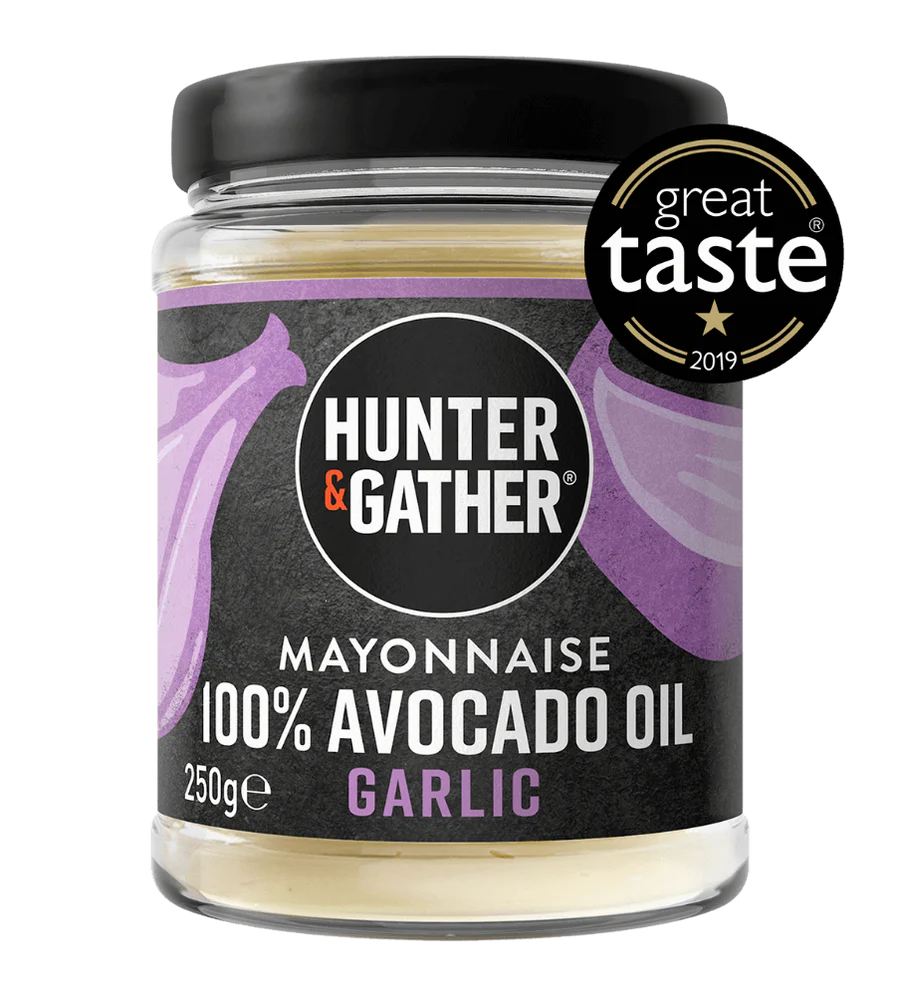 Garlic Avocado Oil Mayonnaise - Hunter and Gather - 250g