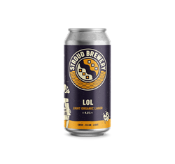 Light Organic Lager 4% ABV