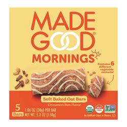 Cinnamon Bun Morning Bar