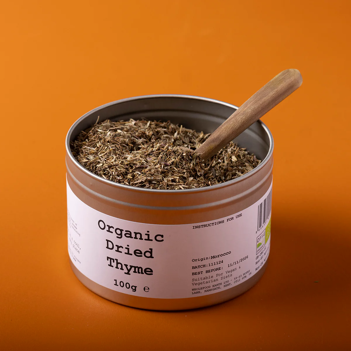 Organic Dried Thyme - Wild Elephant