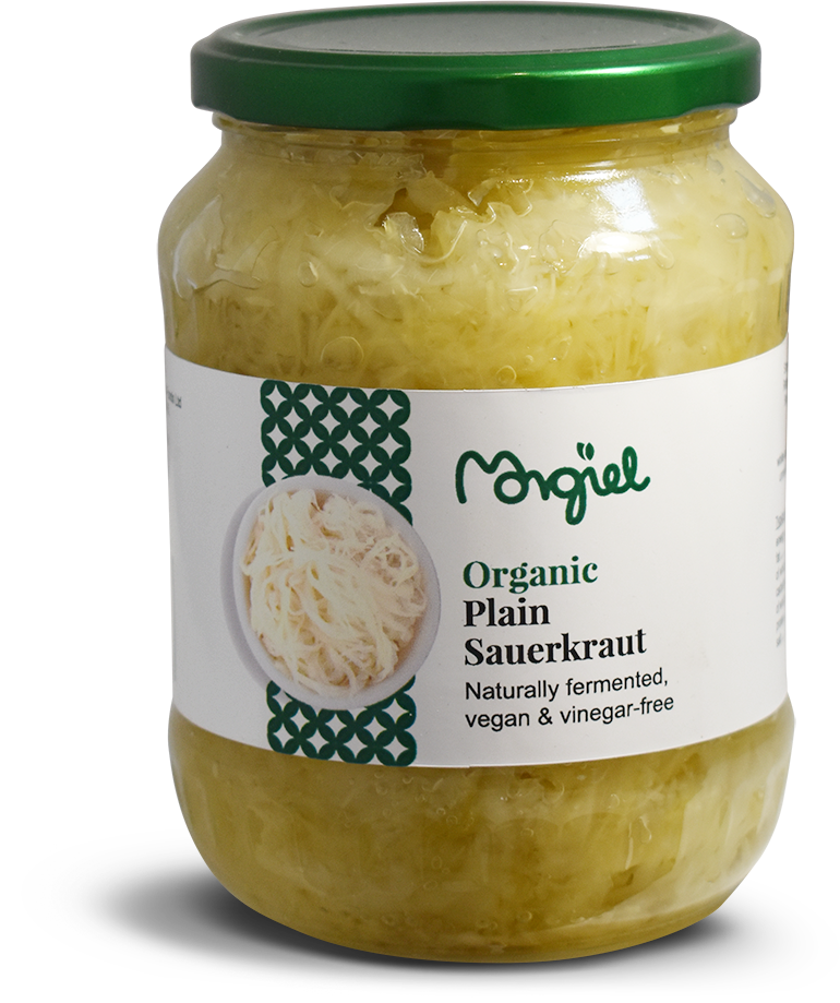 Organic Plain Sauerkraut - 680g - Morgiel