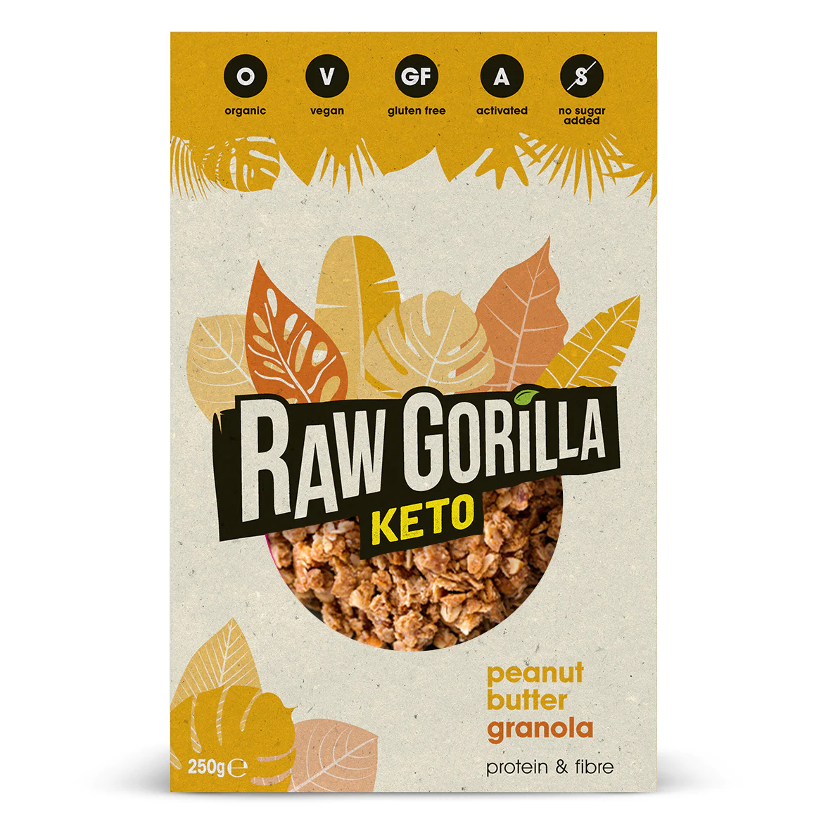 Keto Peanut Butter Granola -  - Raw Gorilla 2 pack
