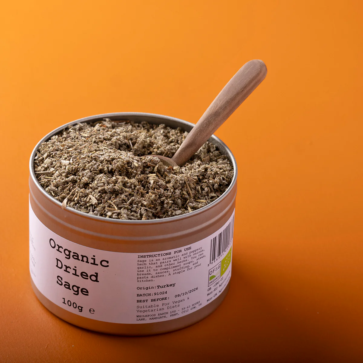 Organic Dried Sage - Wild Elephant