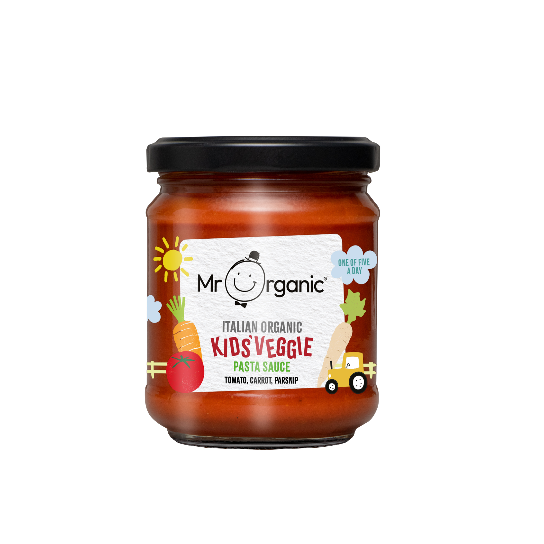 Mr Organic Kids Pasta Sauce Carrot, Sweet Potato & Courgette 9 months+