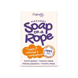 Orange - Soap On A Rope 125g