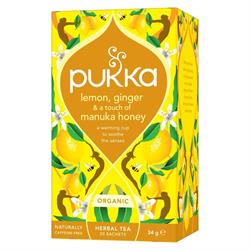Organic Lemon Ginger & Manuka