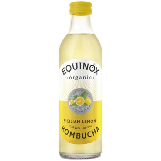 Sicilian Lemon Kombucha - Equinox - 275ml