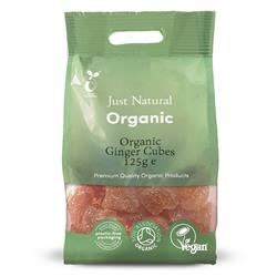 Org Ginger Candied Cubes