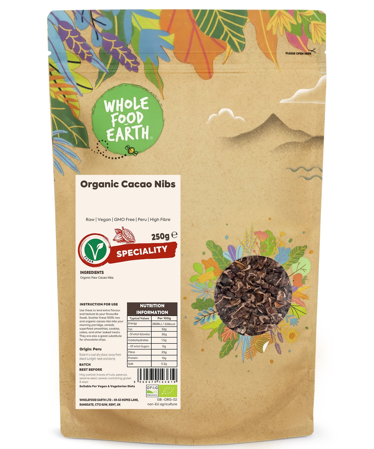 Organic Cacao Nibs