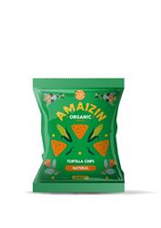 Natural Corn Chips- Snack- Organic- 75g Bag