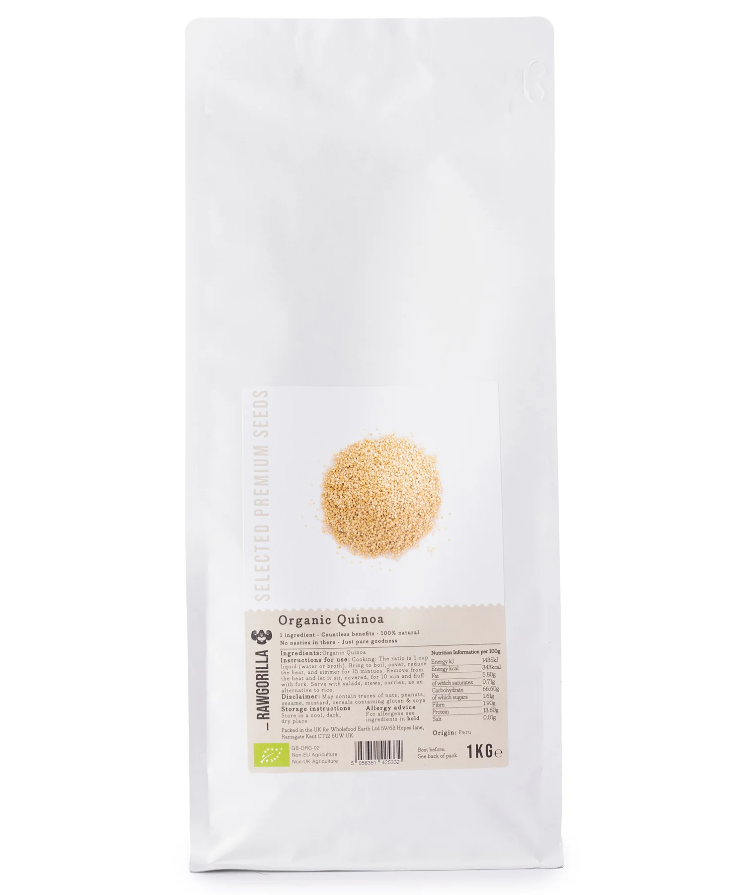 Organic Quinoa - RAWGORILLA