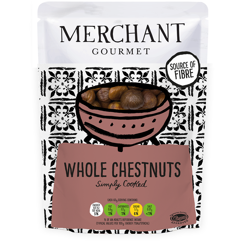 Whole Chestnuts - 180g - Merchant Gourmet