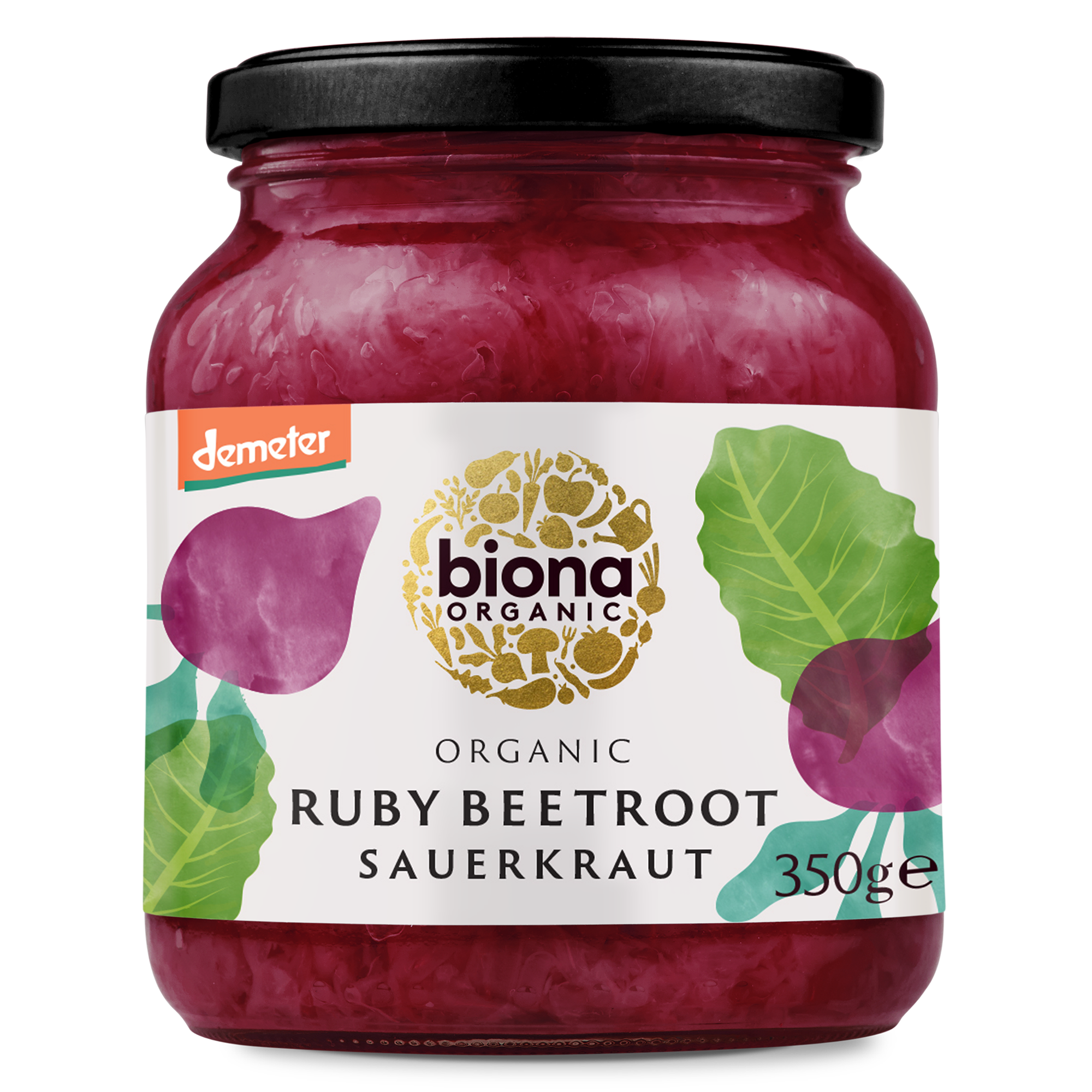 Organic Sauerkraut Ruby Red - 350g - Biona