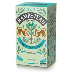 Mint Green Tea Organic Demeter