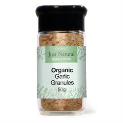 Org Garlic Granules Jar