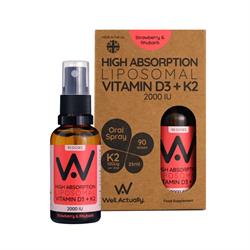 Vitamin D3 (2000IU's) + K2