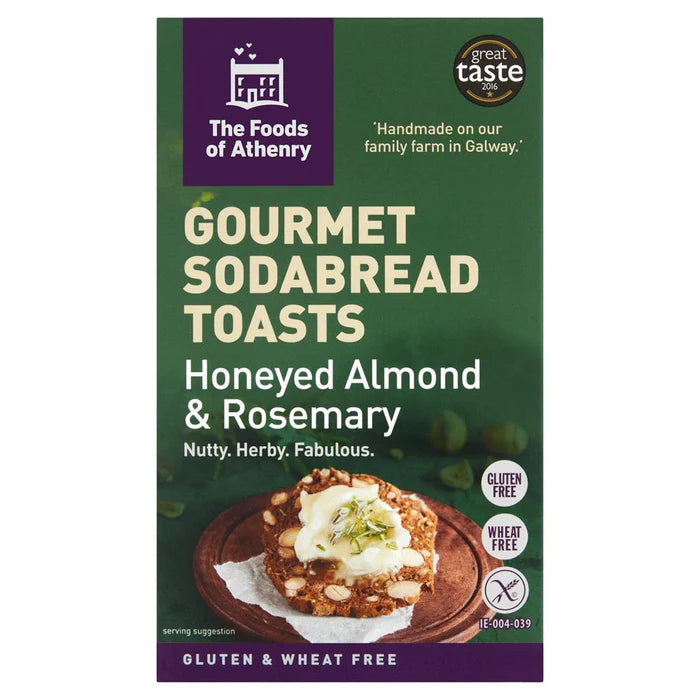 Gluten Free Almond & Rosemary Toasts - The Foods Of Athenry - 110g