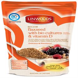 Flaxseed, Bio-cultures & Vit D