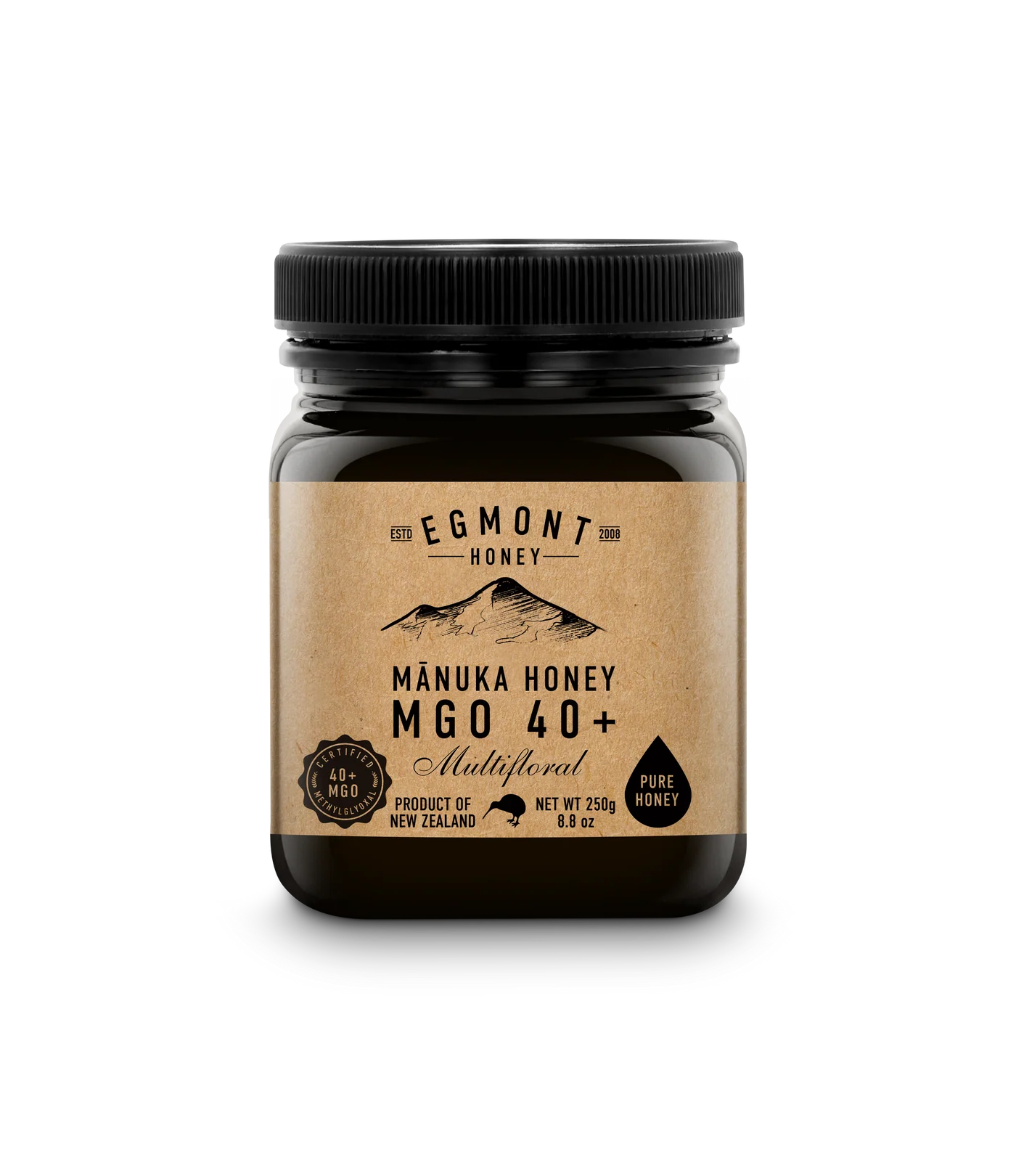 Manuka Honey 40 MGO - Egmont Honey - 250g