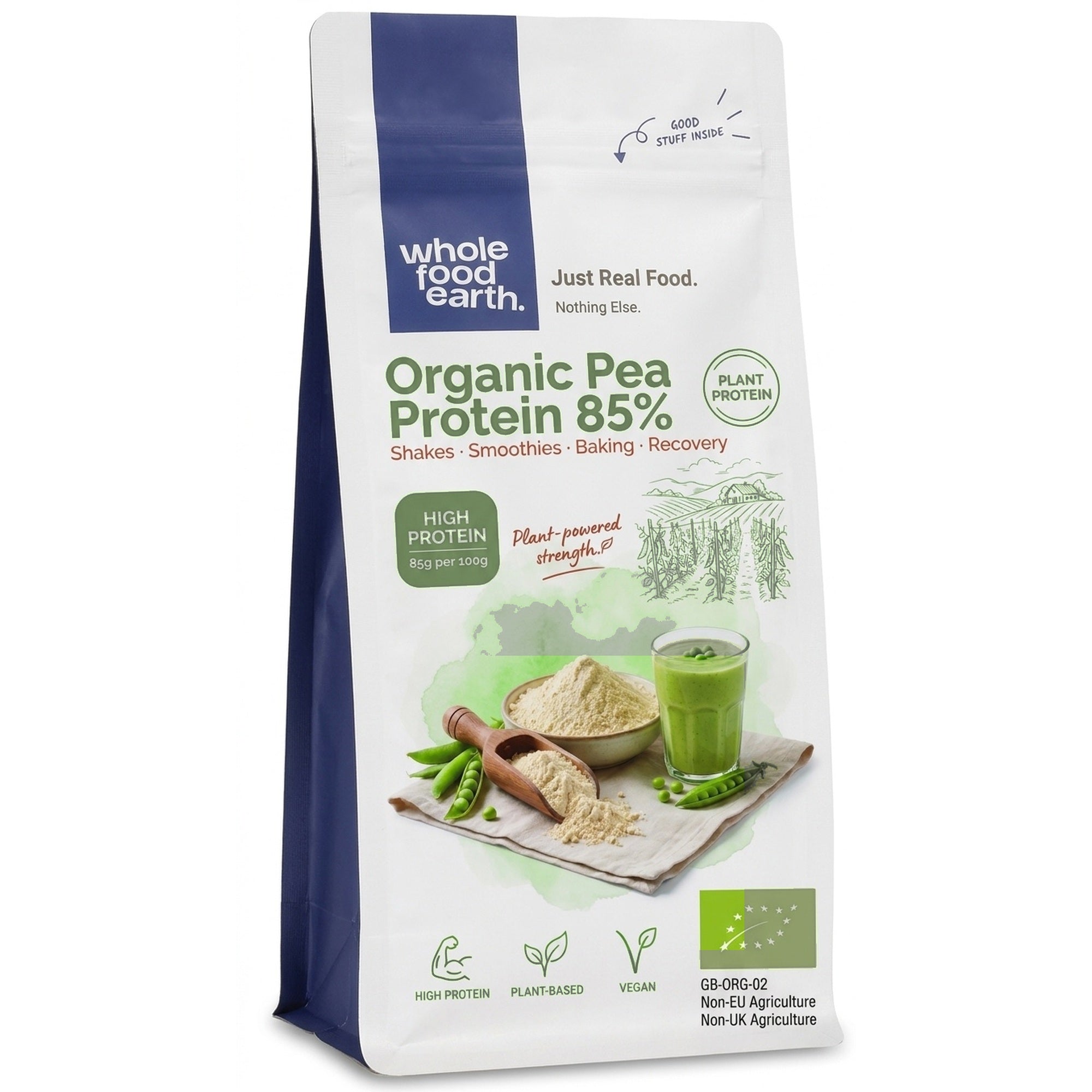Organic Pea Protein Powder 85%