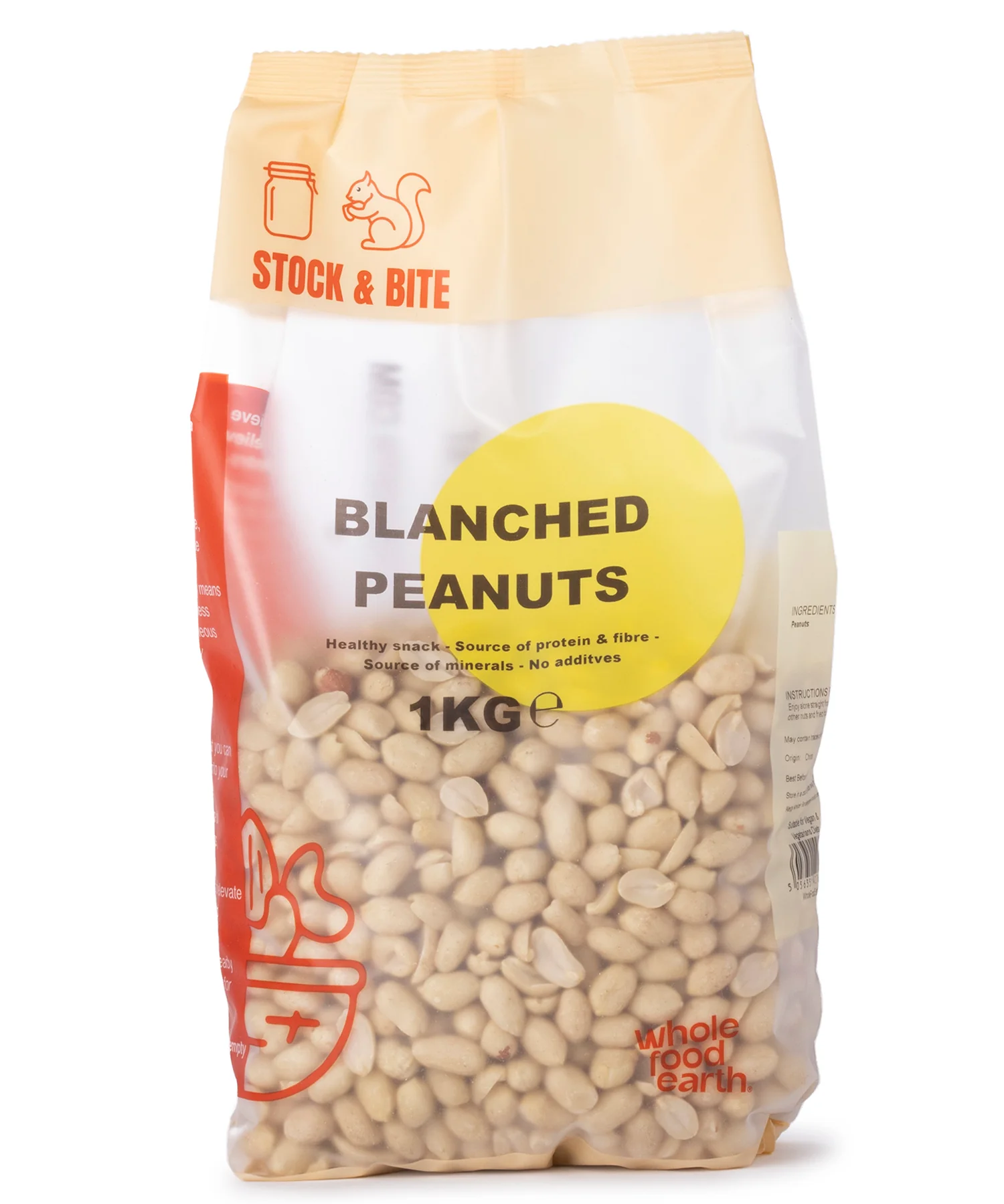 Blanched Peanuts - Stock & Bite