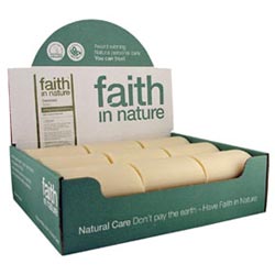Coconut Soap unwrapped