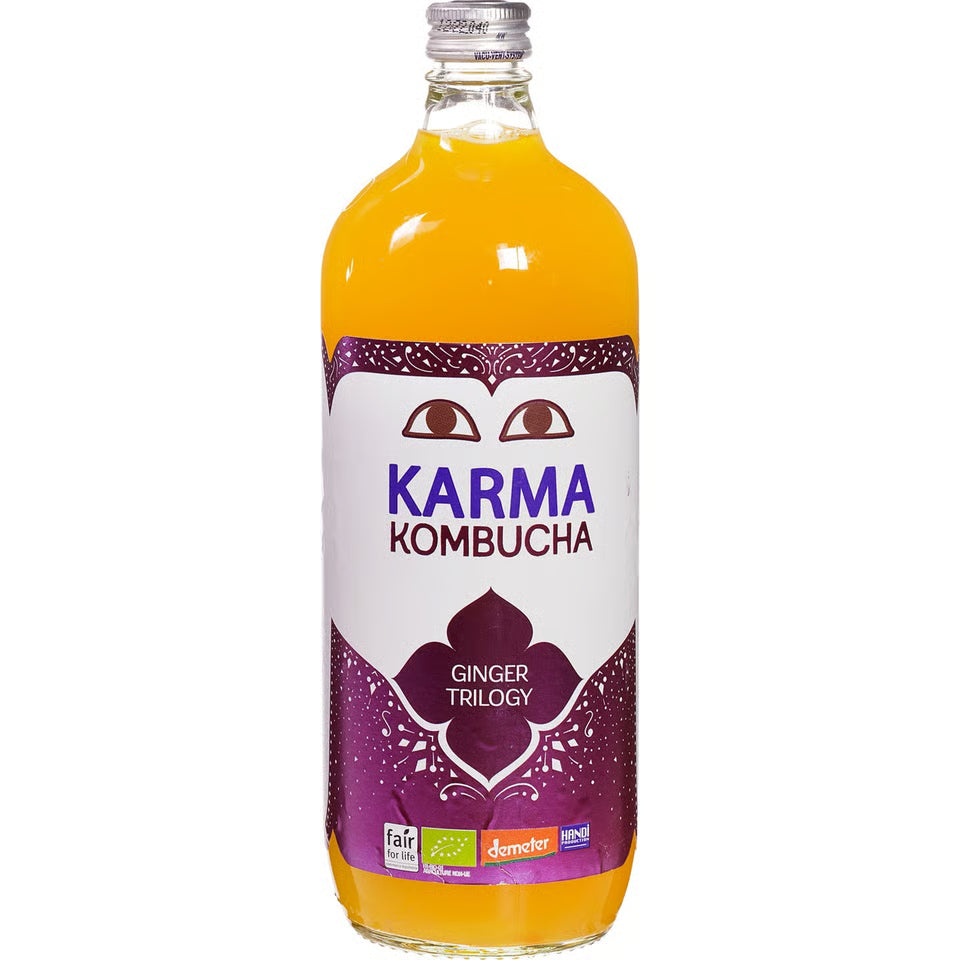 Ginger Trilogy Kombucha - Karma Kombucha - 1L