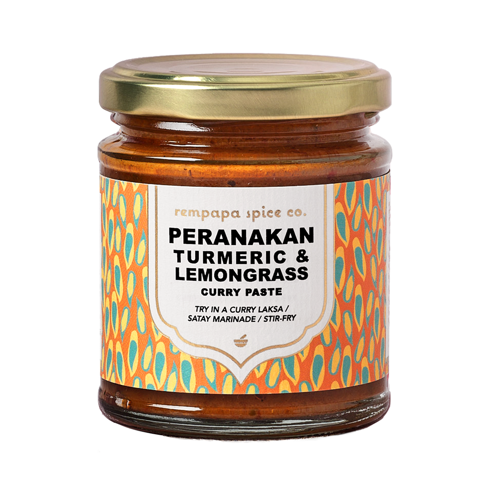 Peranakan Turmeric & Lemongrass Curry Paste - Rempapa - 180g