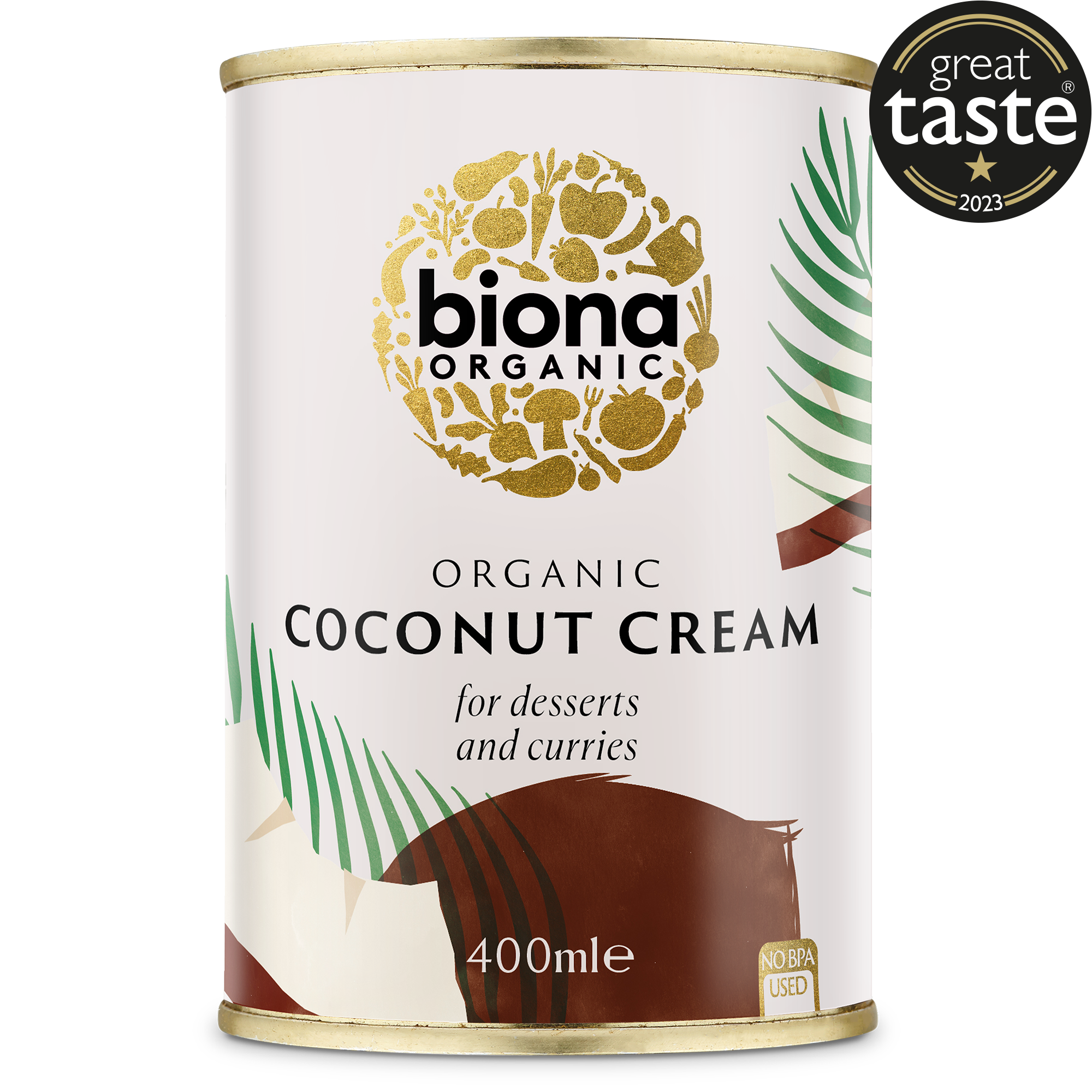 Organic Coconut Cream - 400ml - Biona