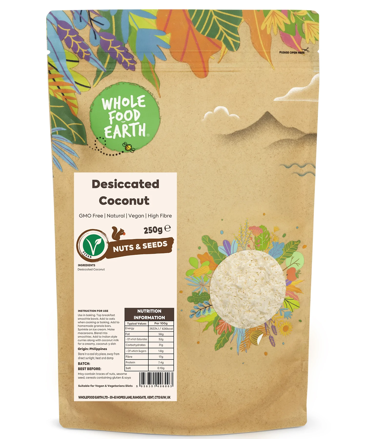 Desiccated Coconut